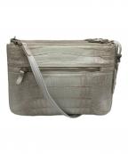 Pelley Lussoペレリールッソ）の古着「ショルダーバッグ」｜グレー