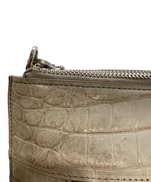 Pelley Lusso（ペレリールッソ）pelley lusso (ペレリールッソ) ショルダーバッグ グレーの古着・服飾アイテム