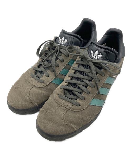 adidas（アディダス）adidas (アディダス) gazelle /ローカットスニーカー カーキ サイズ:26の古着・服飾アイテム