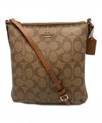 COACHコーチ）の古着「ショルダーバッグ」｜ベージュ