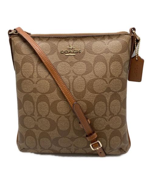 COACH（コーチ）COACH (コーチ) ショルダーバッグ ベージュの古着・服飾アイテム