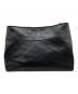 TORY BURCH (トリーバーチ) Alexa Flat Leather Tote/チェーントートバッグ ブラック：9000円