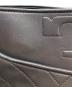 中古・古着 TORY BURCH (トリーバーチ) Alexa Flat Leather Tote/チェーントートバッグ ブラック：9000円