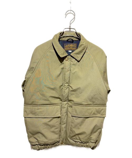 Eddie Bauer（エディーバウアー）Eddie Bauer (エディーバウアー) 80ｓ パディングジャケット カーキ サイズ:Mの古着・服飾アイテム