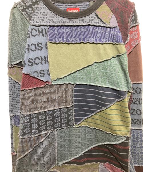 SUPREME（シュプリーム）SUPREME (シュプリーム) 23SS Patchwork Jacquard L/S マルチカラー サイズ:Mの古着・服飾アイテム