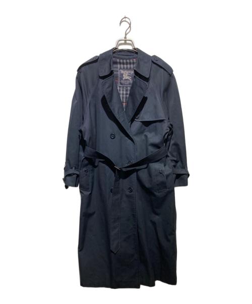Burberry's（バーバリー）Burberry's (バーバリー) イングランド製 トレンチコート ネイビー サイズ:8の古着・服飾アイテム
