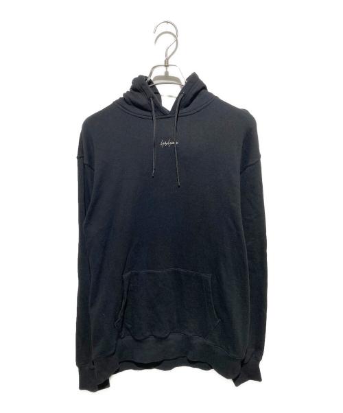 New Era（ニューエラ）New Era (ニューエラ) Yohji Yamamoto pour homme (ヨウジヤマモト プールオム) コラボロゴパーカー ブラック サイズ:Mの古着・服飾アイテム