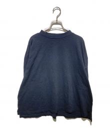 plantation（プランテーション）の古着「製品染めハイネックニット」｜ネイビー