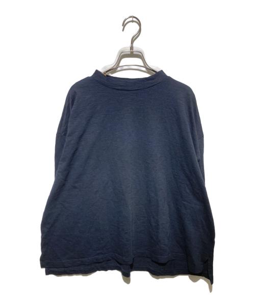 plantation（プランテーション）Plantation (プランテーション) 製品染めハイネックニット ネイビー サイズ:2 未使用品の古着・服飾アイテム