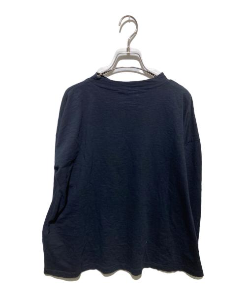 plantation（プランテーション）Plantation (プランテーション) 製品染めハイネックニット ネイビー サイズ:2 未使用品の古着・服飾アイテム