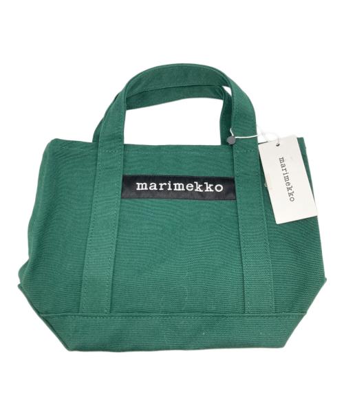 marimekko（マリメッコ）marimekko (マリメッコ) seidiトートバッグ グリーン 未使用品の古着・服飾アイテム