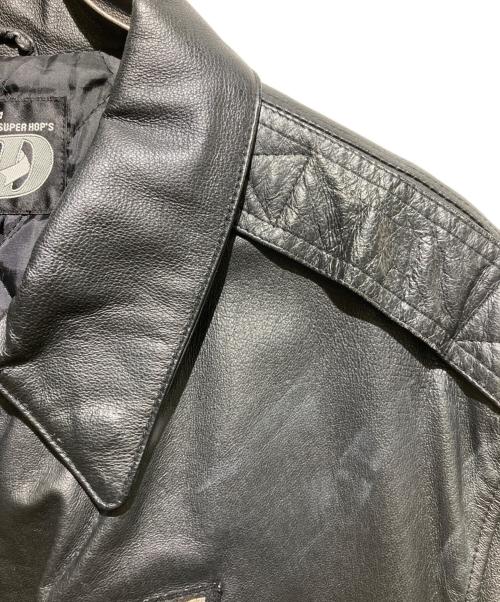 MAGNUM DRY（マグナムドライ）MAGNUM DRY (マグナムドライ) レザージャケット ブラック サイズ:Lの古着・服飾アイテム