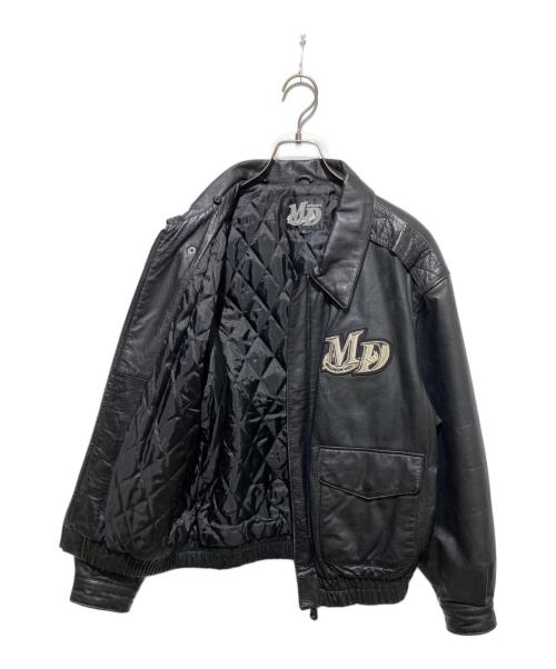 MAGNUM DRY（マグナムドライ）MAGNUM DRY (マグナムドライ) レザージャケット ブラック サイズ:Lの古着・服飾アイテム