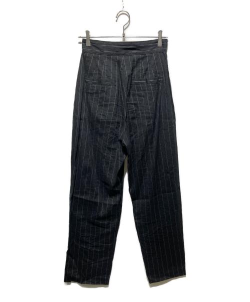 STEVEN ALAN（スティーブンアラン）STEVEN ALAN (スティーブンアラン) STRIPE WIDE TAPERED PANTS/パンツ ブラック サイズ:Mの古着・服飾アイテム