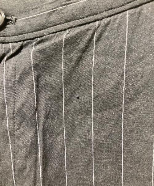STEVEN ALAN（スティーブンアラン）STEVEN ALAN (スティーブンアラン) STRIPE WIDE TAPERED PANTS/パンツ ブラック サイズ:Mの古着・服飾アイテム
