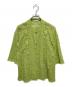 CLANE（クラネ）の古着「半袖レースシャツ」｜グリーン