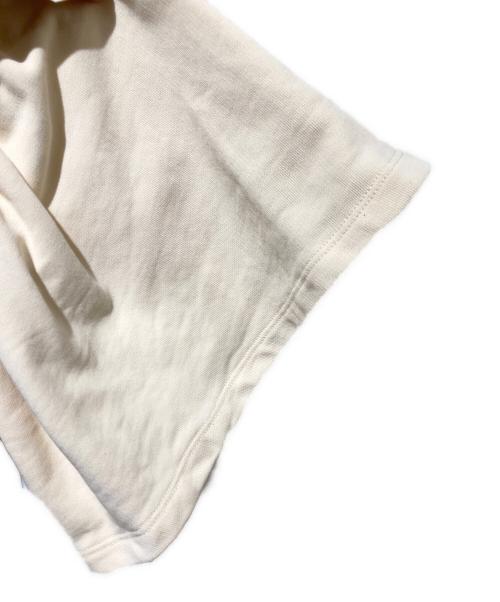 MM6 Maison Margiela（エムエムシックスメゾンマルジェラ）MM6 Maison Margiela (エムエムシックスメゾンマルジェラ) ロングTシャツ アイボリー サイズ:Sの古着・服飾アイテム