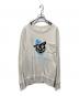 charcoal（チャコール）の古着「Reversible Sweat College Print」｜グレー