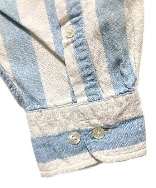 OLD GAP（オールドギャップ）old gap (オールドギャップ) 90s ストライプシャツ ホワイト×ブルー サイズ:Mの古着・服飾アイテム