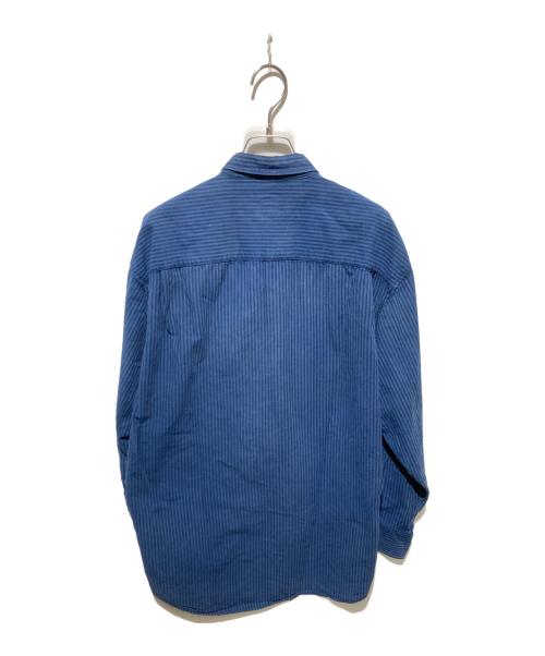 OLD GAP（オールドギャップ）OLD GAP (オールドギャップ) 90s ストライプBDシャツ ブルー サイズ:不明の古着・服飾アイテム