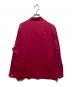 Y'S for men (ワイズフォーメン) 90s 茶タグウールブレンドシャツ バーガンディー サイズ:-：10000円