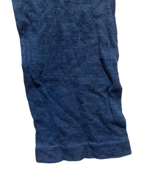 45R（フォーティファイブ・アール）45R (フォーティファイブ・アール) ロゴ刺繍カットソー ネイビー サイズ:5の古着・服飾アイテム