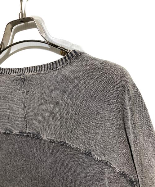 C.P COMPANY（シーピーカンパニー）C.P COMPANY (シーピーカンパニー) 07ss ハンマースリーブコットンニット グレー サイズ:48の古着・服飾アイテム