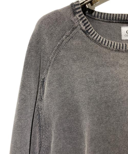 C.P COMPANY（シーピーカンパニー）C.P COMPANY (シーピーカンパニー) 07ss ハンマースリーブコットンニット グレー サイズ:48の古着・服飾アイテム