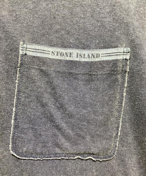STONE ISLAND（ストーンアイランド）STONE ISLAND (ストーンアイランド) 09SS ポロシャツ ネイビー サイズ:Mの古着・服飾アイテム