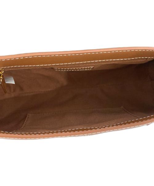 CHARLES & KEITH（チャールズアンドキース）CHARLES & KEITH (チャールズアンドキース) ナスリン ジオメトリックショルダーバッグ ブラウンの古着・服飾アイテム