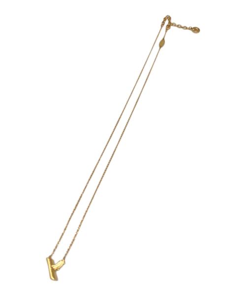 LOUIS VUITTON（ルイ ヴィトン）LOUIS VUITTON (ルイ ヴィトン) LV&ME イニシャルネックレス ゴールドの古着・服飾アイテム