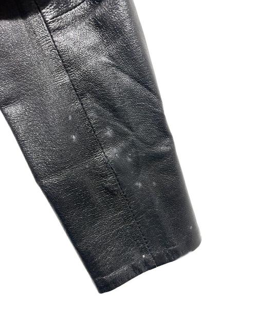 green label relaxing（グリーンレーベルリラクシング）green label relaxing (グリーンレーベルリラクシング) レザージャケット ブラック サイズ:38の古着・服飾アイテム