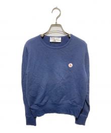 maison kitsune（メゾンキツネ）の古着「キツネ刺繍スウェット」｜ネイビー