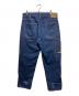 PRSN BLU (プリズンブルース) ダブルニーデニムパンツ インディゴ サイズ:32：8000円
