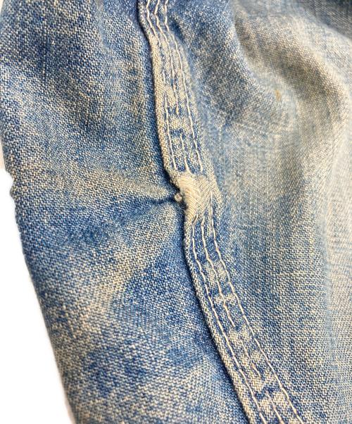 OSH KOSH B'gosh（オシュコシュ ビゴッシュ）OSH KOSH B'gosh (オシュコシュ ビゴッシュ) 70s ユニオンチケット 首振りボタンキルティングライナーカバーオール インディゴ サイズ:38の古着・服飾アイテム