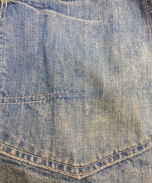 OSH KOSH B'gosh（オシュコシュ ビゴッシュ）OSH KOSH B'gosh (オシュコシュ ビゴッシュ) 70s ユニオンチケット 首振りボタンキルティングライナーカバーオール インディゴ サイズ:38の古着・服飾アイテム