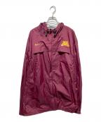 NIKEナイキ）の古着「Michigan University USA製 マウンテンパーカー」｜ボルドー