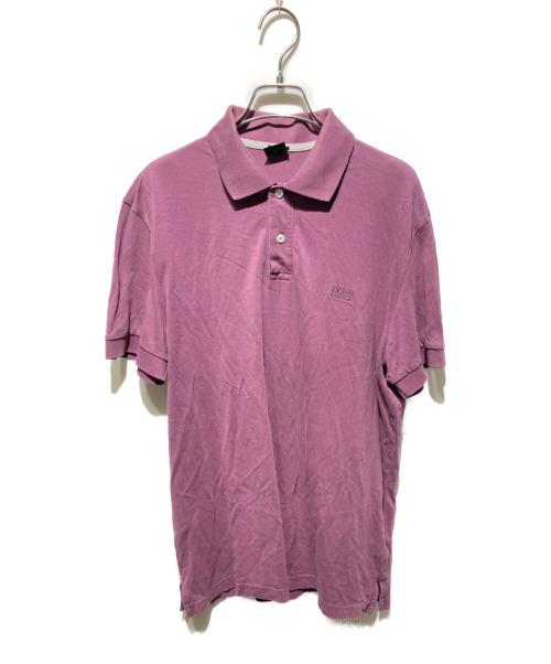 BOSS HUGO BOSS（ボス ヒューゴボス）BOSS HUGO BOSS (ボス ヒューゴボス) ポロシャツ パープル サイズ:Ｌの古着・服飾アイテム