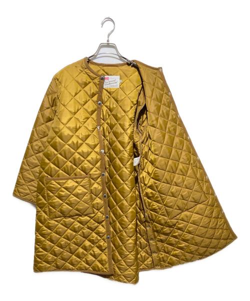 Traditional Weatherwear（トラディショナルウェザーウェア）Traditional Weatherwear (トラディショナルウェザーウェア) nano・universe (ナノ・ユニバース) 別注キルティングコート/ARKLEY LONG 2 EX. ブラウン サイズ:36の古着・服飾アイテム