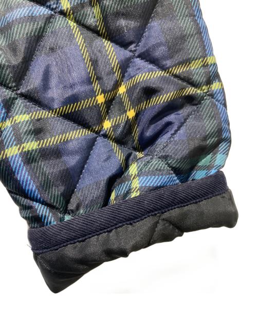 Traditional Weatherwear（トラディショナルウェザーウェア）Traditional Weatherwear (トラディショナルウェザーウェア) nano・universe (ナノ・ユニバース) 別注キルティングコート/ARKLEY LONG EX NANO ネイビー サイズ:36の古着・服飾アイテム