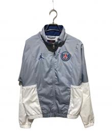 JORDAN（ジョーダン）の古着「PSG SUIT JACKET STEALTH」｜ホワイト×グレー