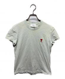 ami（アミ）の古着「ワンポイントロゴTシャツ」｜グリーン