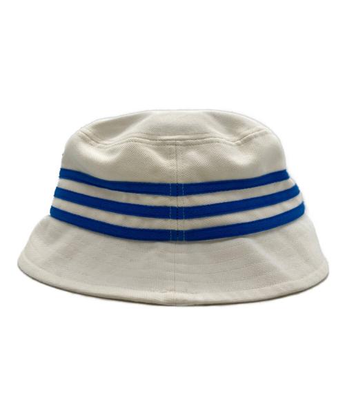 adidas（アディダス）adidas (アディダス) Noah (ノア) バケットハット ブルー×ホワイトの古着・服飾アイテム