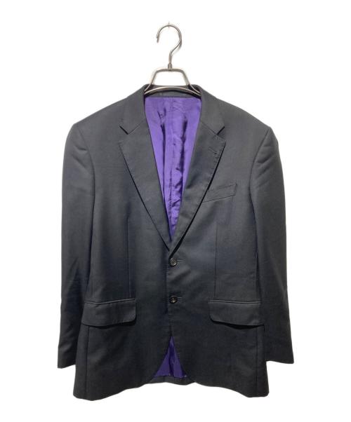 Paul Smith London（ポールスミスロンドン）Paul Smith London (ポールスミスロンドン) LORO PIANA (ロロピアーナ) 2Bテーラードジャケット ブラック サイズ:Mの古着・服飾アイテム