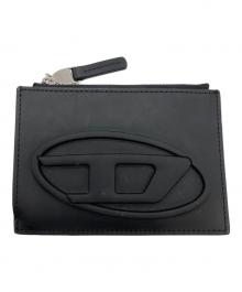 DIESEL（ディーゼル）の古着「コンパクトウォレット/1DR CARD HOLDER」｜ブラック