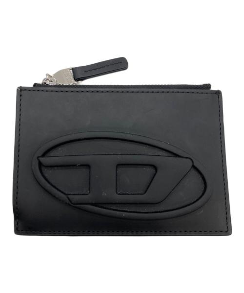 DIESEL（ディーゼル）DIESEL (ディーゼル) コンパクトウォレット/1DR CARD HOLDER ブラックの古着・服飾アイテム