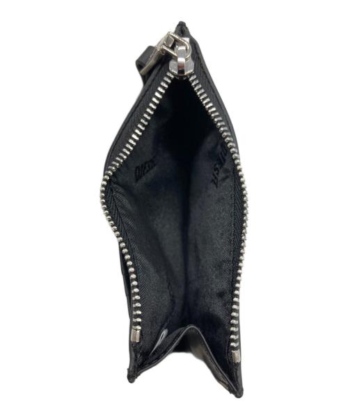 DIESEL（ディーゼル）DIESEL (ディーゼル) コンパクトウォレット/1DR CARD HOLDER ブラックの古着・服飾アイテム