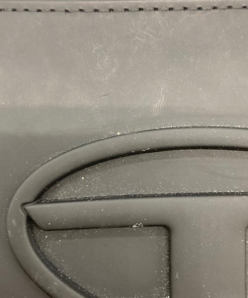 DIESEL（ディーゼル）DIESEL (ディーゼル) コンパクトウォレット/1DR CARD HOLDER ブラックの古着・服飾アイテム