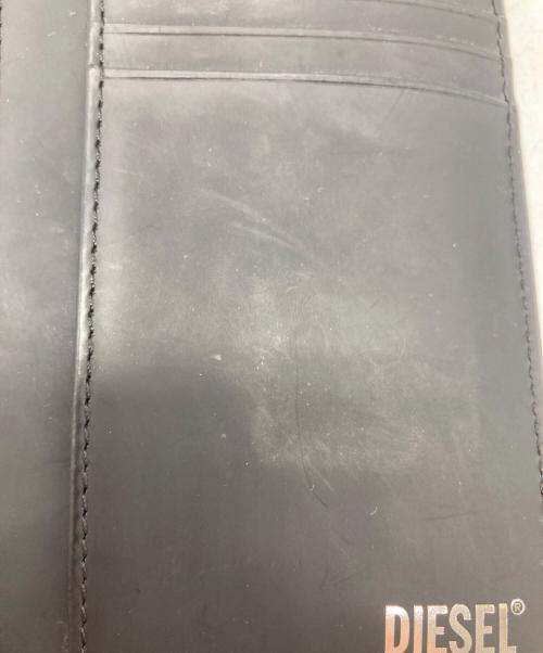 DIESEL（ディーゼル）DIESEL (ディーゼル) コンパクトウォレット/1DR CARD HOLDER ブラックの古着・服飾アイテム