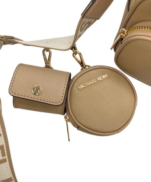 MICHAEL KORS（マイケル・コース）MICHAEL KORS (マイケル・コース) et set item md pkt xbdy w attcm ベージュの古着・服飾アイテム